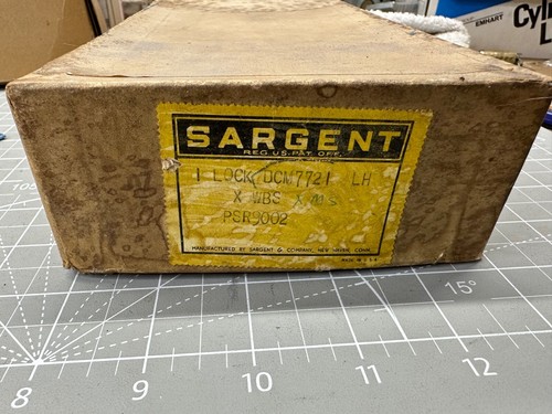 Serratura vintage sargent - vintage, dcm