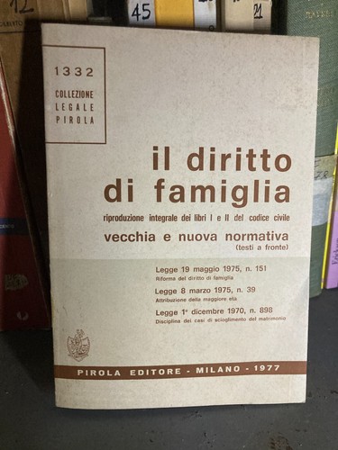 Diritto famiglia - diritto, di