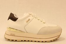 LIU JO MAXI WONDER 84 BF4095 PX545 ginnastica donna pelle/ecopelle o.white 01065