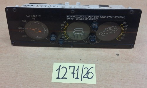 Altimetro inclinometro toyota - altimetro,