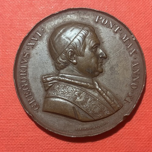 Medaglia gregorio xvi viterbo - xvi,