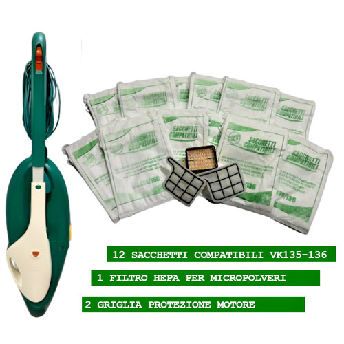 Sacchetti folletto vk135 - vk135, vk136