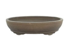 Vaso per bonsai ovale in gres