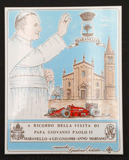 MARANELLO FERRARI VISITA PAPA