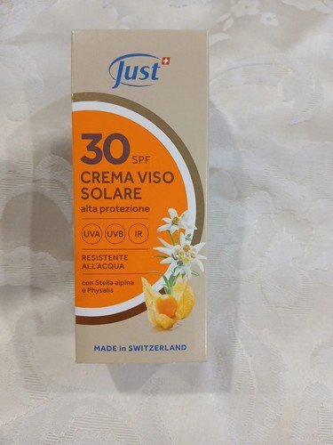 Crema viso solare 30 - solare, just