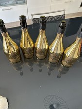 5 Bottiglie Armand De Brignac Oro Gold Vuote  Da Esposizione