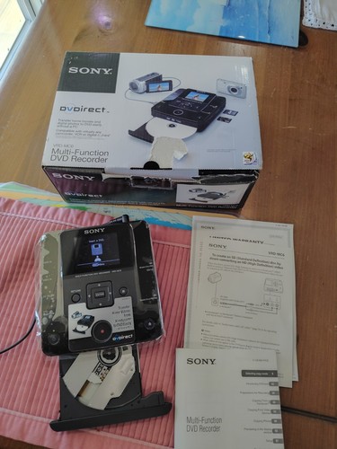 Sony dvd recorder vrd - recorder, vrd-mc6
