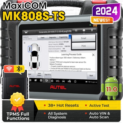 Autel maxicom mk808s - maxicom, mk808s-ts