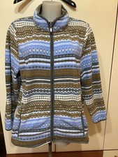 Giacca vintage donna pile, Taglia 54 56