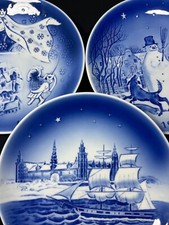 Piatto DESIREE OLD COPENHAGEN DA 1976 A 1992 Denmark Design Natale H.C. Andersen