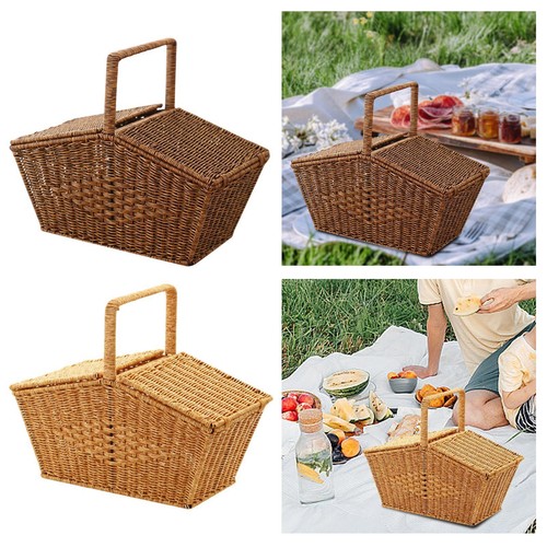 Cestino portata rattan - da,