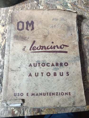 Libretto uso manutenzione - manutenzione, om