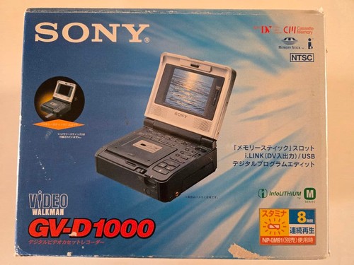 Sony d1000 video - gv-d1000,