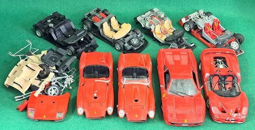 Lotto ferrari vintage - 1:18,