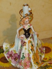 statuina porcellana candelabro