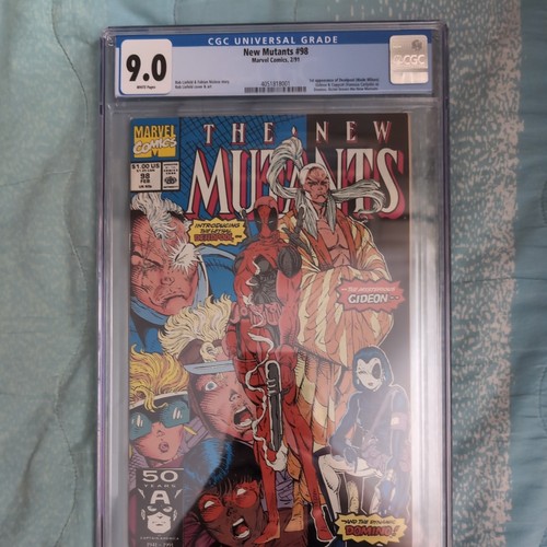 New mutants cgc 0 - #98, 1st