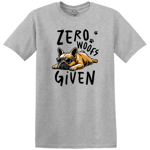 Shirt divertente zero woofs - t-shirt,