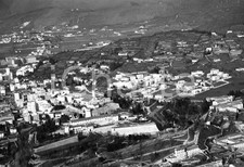 1960 BRESCIA ripresa aerea Castello Ronchi zona nord fino Mompiano NEGATIVO ORIG