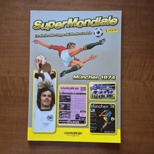 Album Figurine Mondiali World Cup Gazzetta ristampa Panini SuperMondiale 1974