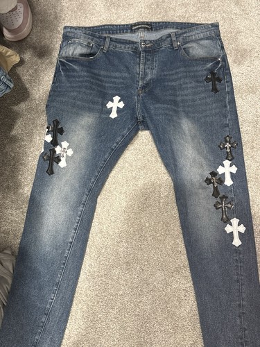 Jeans chrome hearts - jeans,