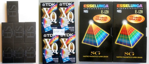 Vhs videocassette usate - 15,