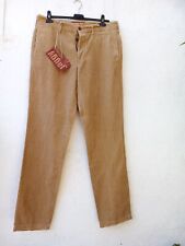??cordhose Jaggy Unisex Beige Pantaloni di Velluto Hipster Boho Vintage