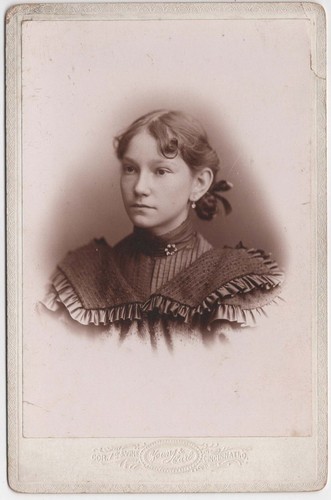 Circa 1890s cabinet - car, carl