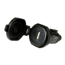 SPINA PRESA USB ACCENDISIGARI CARICATORE RICARICA RAPIDA COPERCHIO PER MOTO BMW
