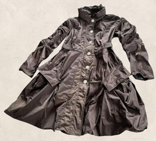 Imperméable long marron