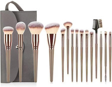 15 Pezzi Set Pennelli Make Up