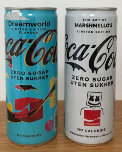 Limited edition coca cola - coca-cola, cans