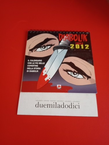Diabolik kalendario 2012 - diabolik,