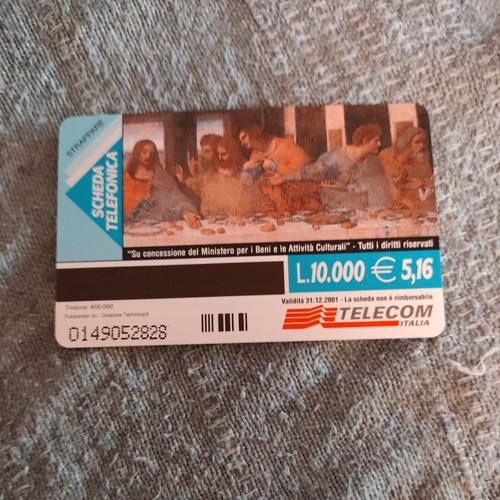 Scheda telefonica rara - telefonica,