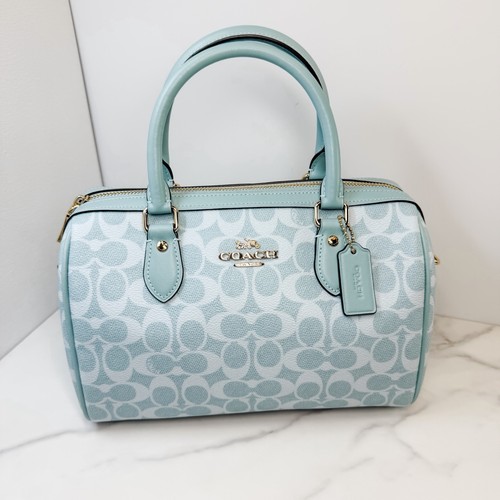 Borsa tracolla coach blu - borsa,