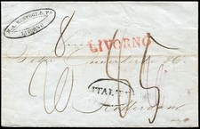 Italia prefilatelia, 1842, lettera