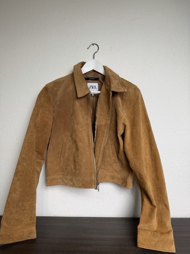 Zara giacca vera pelle