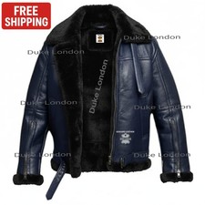 Giacca uomo B3 Raf vera pelle