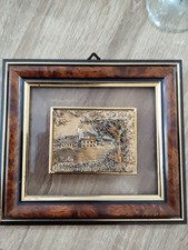 Quadretto paesaggio in argento