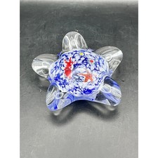 Fermacarte vintage arte vetro