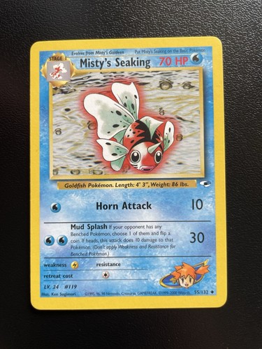 Pokemon misty seaking gym - seaking,