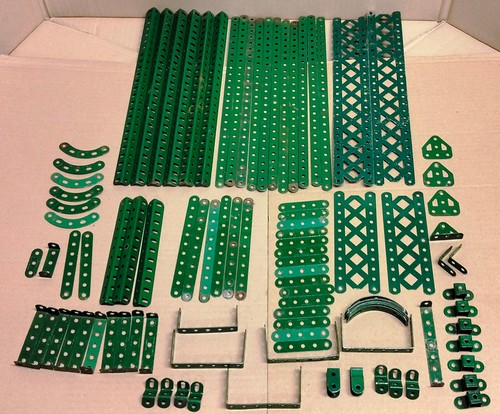 Meccano pezzi verdi - pezzi,