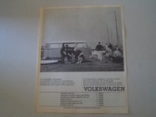 advertising Pubblicità 1969 VOLKSWAGEN GIARDINETTA