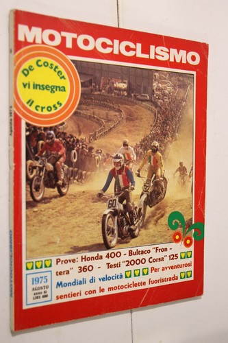 1975 motociclismo honda - 1975,