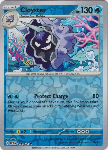 Pokemon cloyster - -,