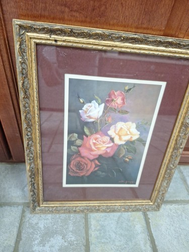 Stampa rose vintage di - ,