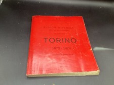 ELENCO STRADALE ABBONATI AL TELEFONO COMUNE TORINO 1973-74 SEAT TORINO 
