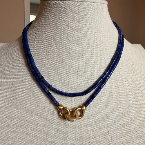 Collana lunga con perline - , in