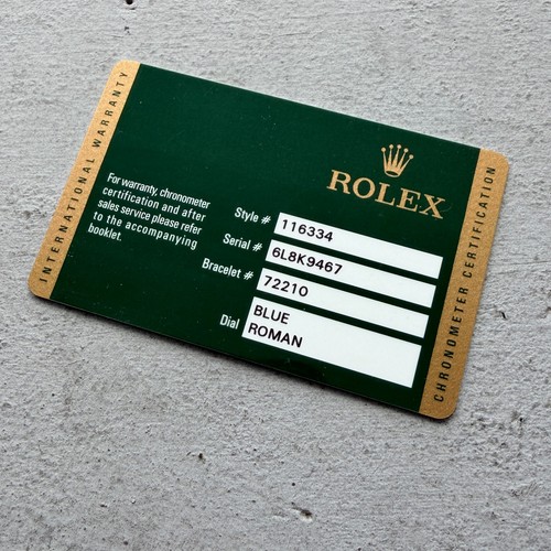 2013 genuine rolex original - rolex,