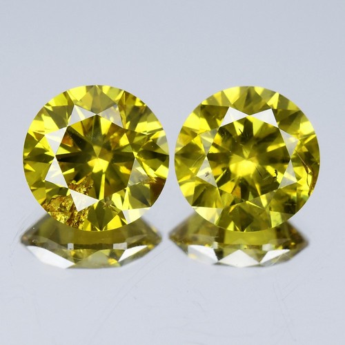 Coppia diamanti gialli - coppia,