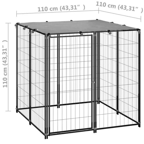 Gabbia recinto box - gabbia, xl